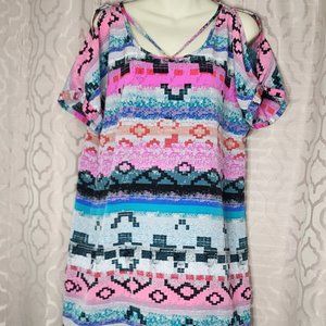 Metaphor Geometric Dress